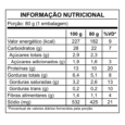 Tabela Nutricional Pão de batata - Frango cremoso-1