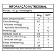 Tabela Nutricional Vitamina de frutas com Whey-1